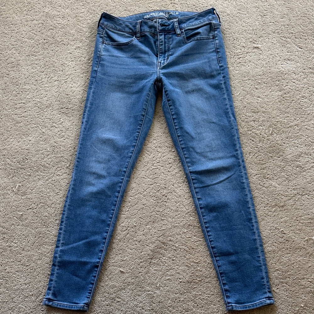 Classic Blue Skinny Jeans for Women